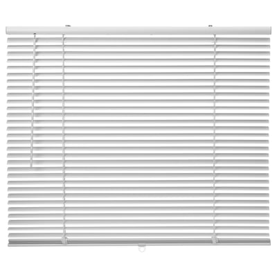 VECKLARFLY Venetian blind, white, 140x155 cm