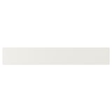 VEDDINGE white kitchen cabinet. Modern, rectangular, smooth design. 25-year guarantee.