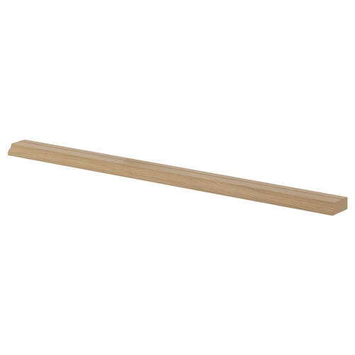 Wood kitchen trim, warm