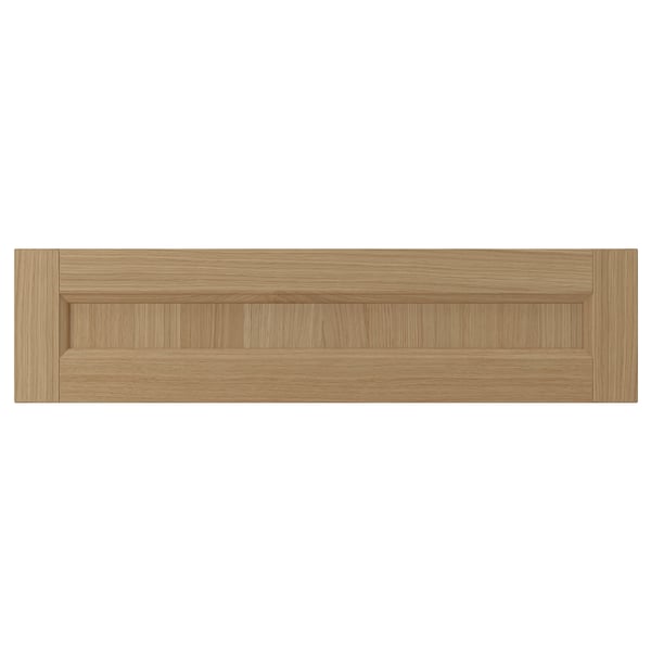 VEDHAMN Drawer front, oak, 80x20 cm
