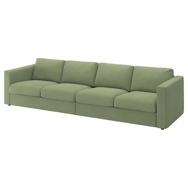 VIMLE 4-seat sofa, Mosshed grey-green