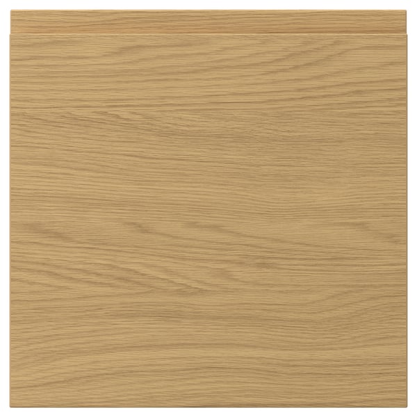 VOXTORP Door, oak effect, 40x40 cm