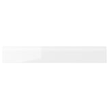 VOXTORP white high gloss drawer front - modern smooth surface