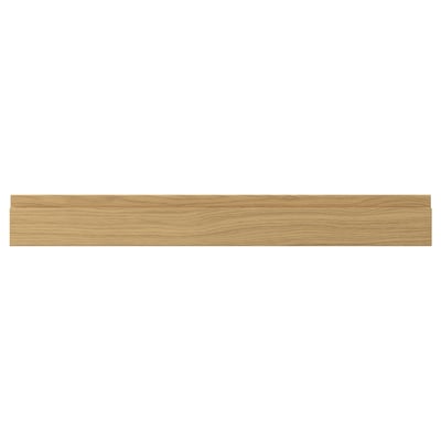 VOXTORP oak drawer front, sleek design with integrated handles, smooth finish, 25-year guarantee.