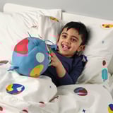 AFTONSPARV دُمية طرية, أرض/عدة ألوان