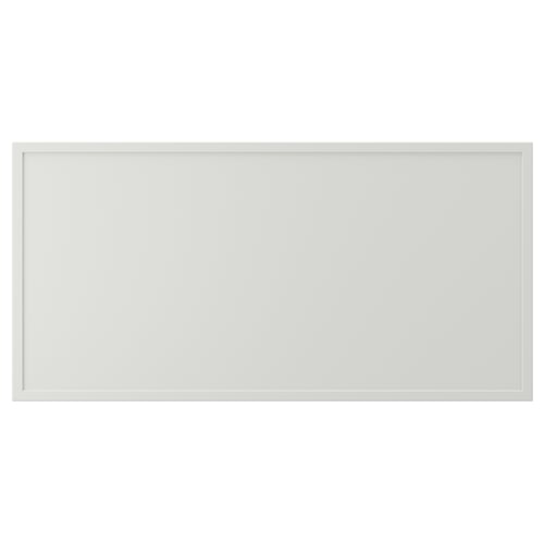 ASPUDDEN واجهة دُرج, رمادي فاتح, 80x40 سم