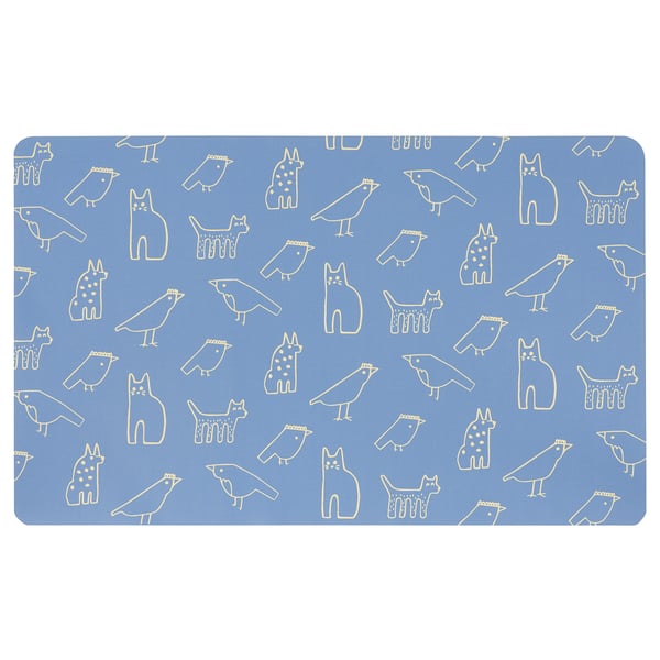 BÖNSYRSA لبادة مكتب, نقش حيوان, ‎60x37 سم‏