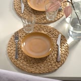 FÄRGKLAR صحن جانبي, لمّاع أصفر, 20 سم