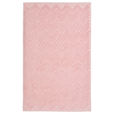 FJÄLLKATTFOT دعّاسة للحمّام, وردي فاتح, ‎50x80 سم‏