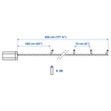 GETKÅL شريط إضاءة ليد