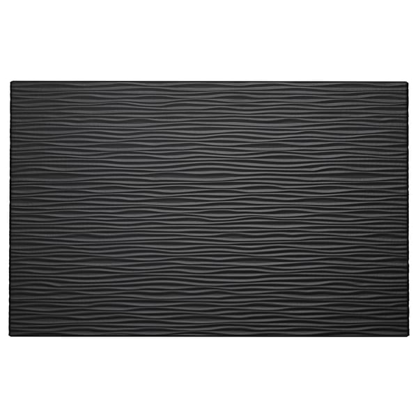 LAXVIKEN واجهة باب/وحدة أدراج, أسود, 60x38 سم