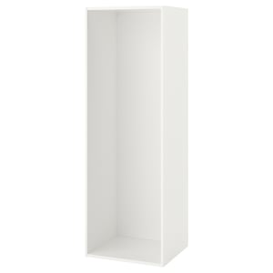 PLATSA هيكل, أبيض, 60x55x180 سم