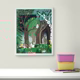 SKOGSDUVA صورة, فسحة الغابة, ‎40x50 سم‏