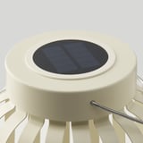 SOLVINDEN مصباح طاولة طاقة شمسية LED, بيج/شريط, 17 سم