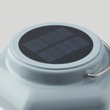 SOLVINDEN مصباح طاولة طاقة شمسية LED, فانوس/أزرق فاتح, 17 سم