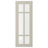 STENSUND باب زجاج, بيج, ‎30x80 سم‏