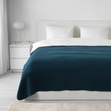 VÅRELD غطاء سرير, أزرق غامق, ‎230x250 سم‏