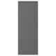 VOXTORP باب, رمادي غامق, ‎30x80 سم‏
