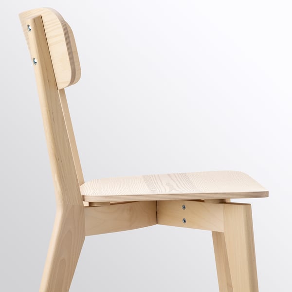 YPPERLIG / LISABO طاولة و 4 كراسي, دردار/دردار, ‎200x90 سم‏