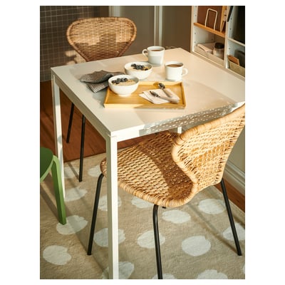 ÄLVSTA Chair, handmade rattan/Sefast black