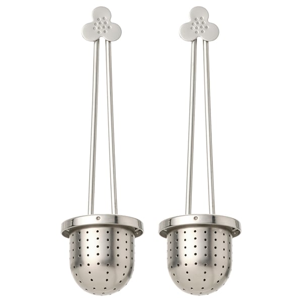 ÄNGSBLÅVINGE Tea infuser, stainless steel