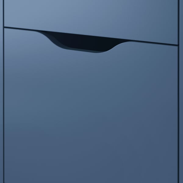ALEX Drawer unit, black-blue, 36x50 cm