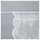 ALVINE SPETS Net curtains, 1 pair, off-white/with rod pocket, 145x300 cm