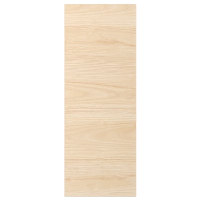 ASKERSUND light ash wood effect door, sleek rectangular design with smooth grain pattern.