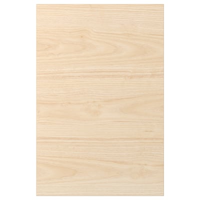 ASKERSUND door: light ash wood, melamine, square, simple design.