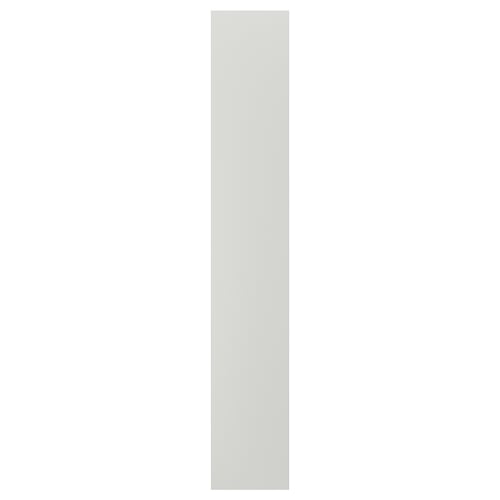 ASPUDDEN Cover panel, light grey, 39x240 cm