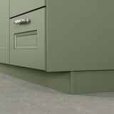 AXSTAD Plinth, grey-green, 220x8 cm