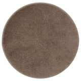 BACKMÅRA Bath mat, beige round, 55 cm