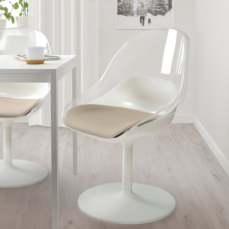 BALTSAR Swivel chair, White - IKEA