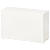 BESTÅ Shelf unit with door, white/Lappviken white, 60x22x38 cm
