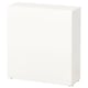 BESTÅ Shelf unit with door, white/Lappviken white, 60x22x64 cm