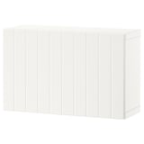 BESTÅ Shelf unit with door, white/Sutterviken white, 60x22x38 cm