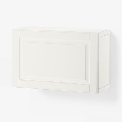 BESTÅ Wall-mounted cabinet combination, white/Smeviken white, 60x22x38 cm