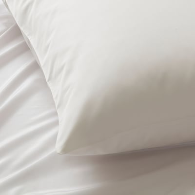 BJÖRKAL Pillowcase, white, 50x80 cm