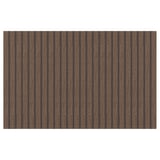 BJÖRKÖVIKEN Door/drawer front, brown stained oak veneer, 60x38 cm