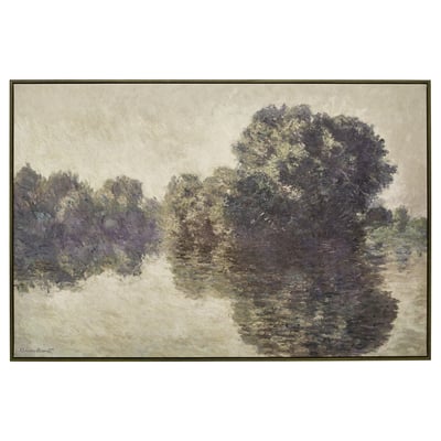 BLODFLÄDER Picture, The Seine at Giverny, 118x78 cm