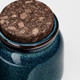 BRUGDHAJ Jar with lid, blue, 0.3 l
