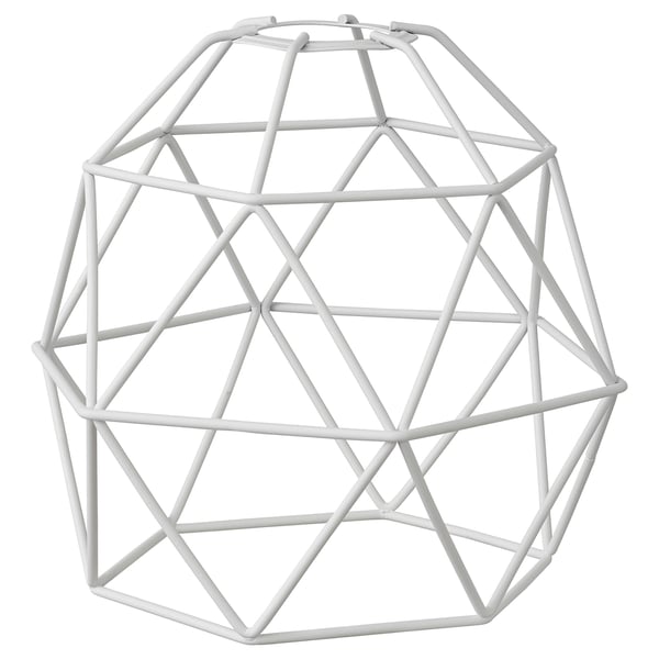 BRUNSTA Pendant lamp shade, white, 20 cm
