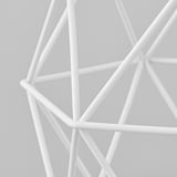BRUNSTA Pendant lamp shade, white, 20 cm