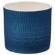 Option: CHIAFRÖN Plant pot, in/outdoor dark blue, 15 cm