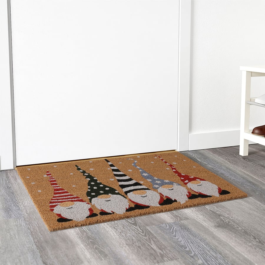 CROSSBANA Door mat, gnome, 60x90 cm IKEA