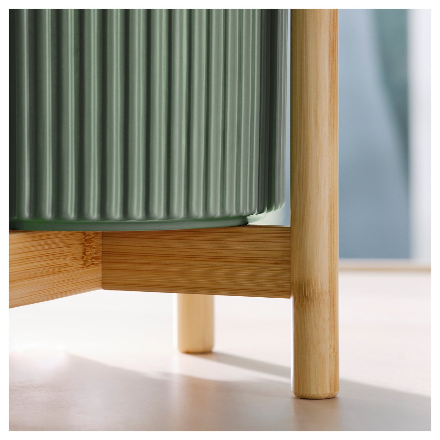 DAKSJUS plant stand, bamboo, 21 cm - IKEA