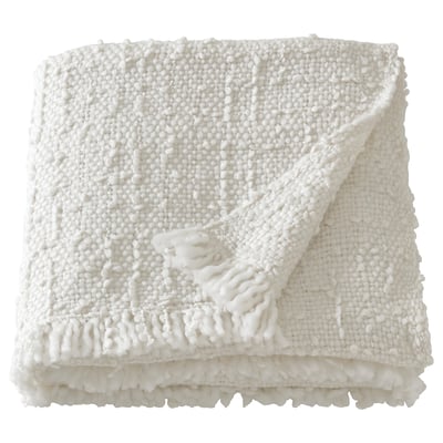 DYSTERMAL Throw, off-white, 130x170 cm