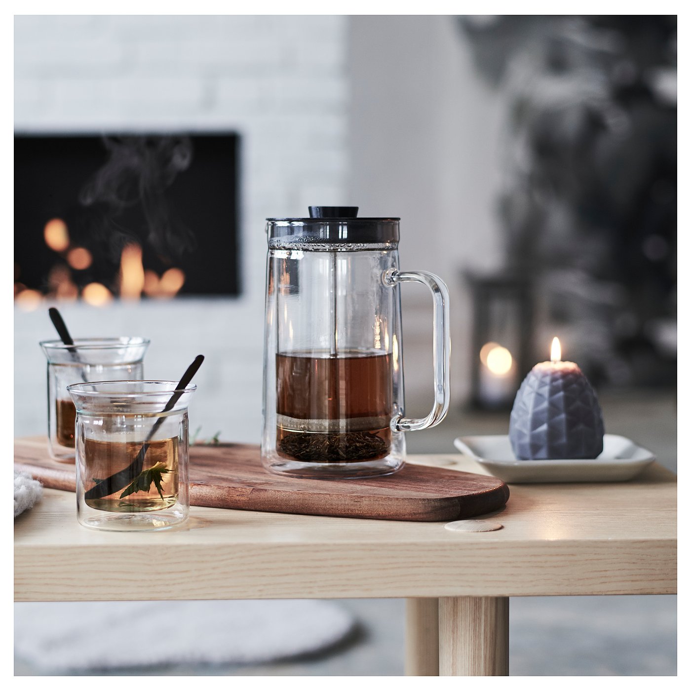 EGENTLIG Coffee/tea maker, double 