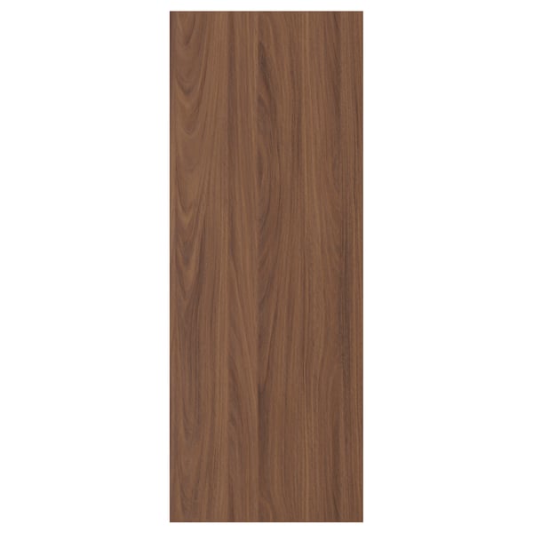 ENKÖPING Cover panel, brown walnut effect, 39x103 cm