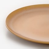 FÄRGKLAR Plate, glossy yellow, 26 cm